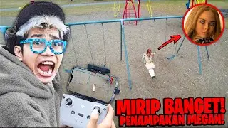 DRONE MENANGKAP NAMPAK SOSOK MEGAN CANTIK DI TAMAN TERBENGKALAI!!!