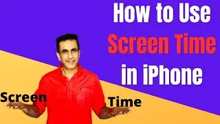 iPhone Screen Time Hindi | Tech Basics Series # 13