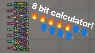 8 bit calculator | melon playground showcase