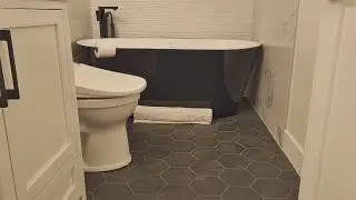 How To Tile A Bathroom Floor For Beginners!