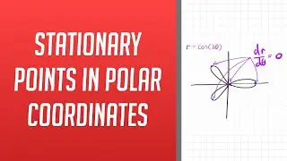 How to work with Stationary Points in Polar Coordinates