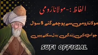 Maulana Romi K 5 Answer That Can Change Your Life #poetry #sufioficialpu