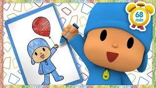 Покойо на русском - 🎨 НАУЧИТЕСЬ РИСОВАТЬ [ 68 минут ] | Мультики для детей