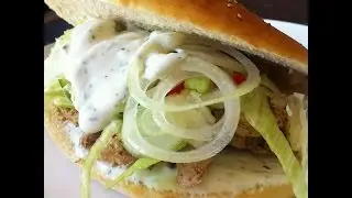 Hähnchen Döner Selber Machen -  Selbstgemachter Chicken Kebab (Rezept)