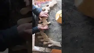 Woodworking Melting Mirror  #woodworking #diy  #woodworkingplans #shorts
