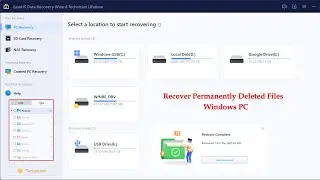 How to Recover Permanently Deleted files From Windows Pc for free 2023 | Recover Deleted files |2023