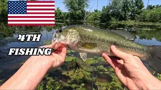 Nice BASS On The 4TH OF JULY!