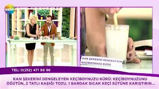 Kan şekerini dengeleyen keçiboynuzu kürü