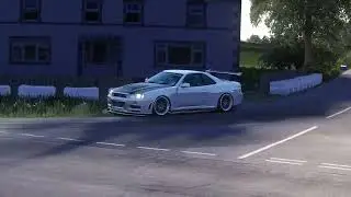 Insane sound of Nissan Skyline GT-R R34 | Pushin P Tuned - Assetto Corsa
