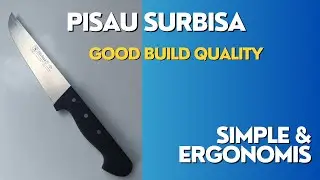 Unboxing & Review Pisau Turki Surbisa 61030 Straight