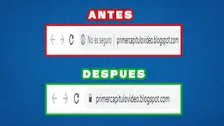 Corregir Certificado de Seguridad no Seguro en Blogger (PAGINA WEB)