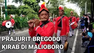 PRAJURIT BREGODO DALAM KIRAB BUDAYA DI MALIOBORO