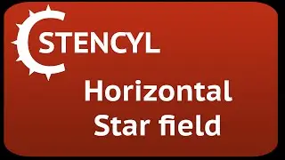 Stencyl - How to create horizontal starfield in Stencyl