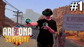 Пятёрку настиг зомби апокалипсис. Прохождение Arizona Sunshine в VR #1 - Фуга TV