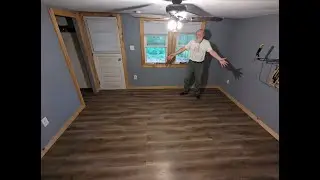 New waterproof floor install 05 18 2024