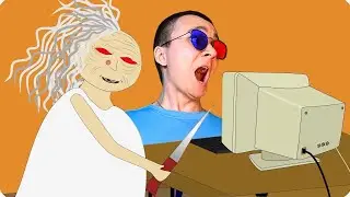 😱БАБКА АЛКА ОБУЧАЕТ МЕНЯ ФОТОШОПУ