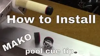 Replace Pool Cue Tip