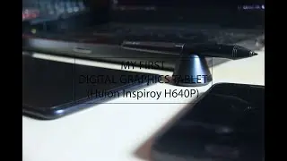 My First Digital Graphics Tablet (Huion Inspiroy H640P) - $50