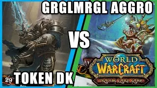 Token Death Knight vs Grgrmrgl Aggro Hunter - WOW TCG Classic Match