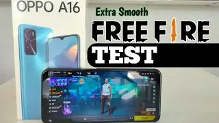 OPPO A16 Free Fire Gameplay Test | Smooth Gameplay Experience