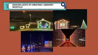Vlog #3 Dancing Lights of Christmas | Lebanon & Nashville