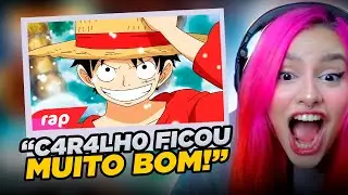 LARIE REAGE à PRÉVIA Rap do Luffy 