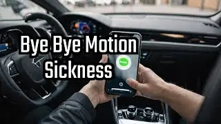 Goodbye car motion sickness! #ios18 #appleintelligence #smartphone