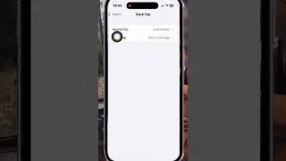 How to disable Triple Tap on the Back of your iPhone in iPhone 14 Pro