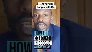 Get Found in Google with Wix - How to Index your Website in Google using Wix S.E.O Wiz Tool - part 1