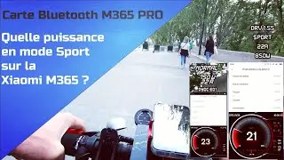 Dashboard Pro on Xiaomi M365 - SPORT Mode - Which Power?