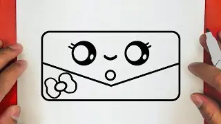 HOW TO DRAW A CUTE PURSE, STEP BY STEP, DRAW Cute things