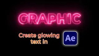 Neon Text Animation in After Effects -