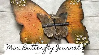 Mini Butterfly Journal with Studio Light Just Lou collection