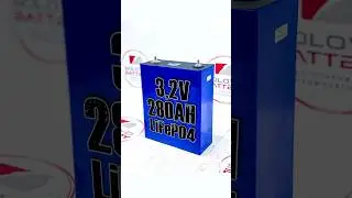 Літій-залізо-фосфатні акумулятор💪(LiFePO4) EVE 3.2V 280AH