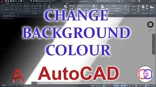 How to Change Viewport Background Color in AutoCAD, Change Background  Color in Model Space -English