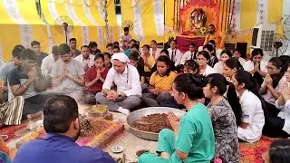 GANESH POOJA LAST DAY | HAWAN | #idst #college_fest #ganesh pooja