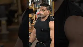 When the lion ready to hunt... the indian hulk Rajendra mani..