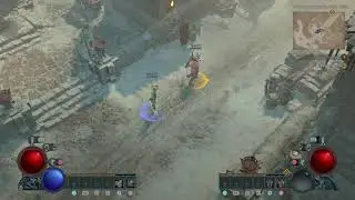 Diablo IV PS4 Pro. Два персонажа. Стрим 1.