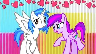 🌟😘Рисую - @SweetieRainbowMLPEG и @Броняшка ❤🔥