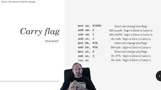 x86 Assembly Language - Status Flags, Data-Related Operators, Array Addressing, Jumps, and Loops