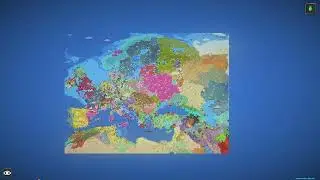 Worldbox - Europe 1444 Timelapse