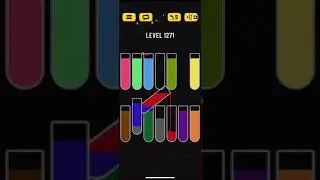 Water Sort Puzzle level 1271-1272