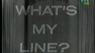 Orson Welles on What's My Line? PART 1