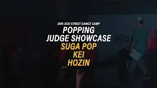 🌴JSDC 2019 POPPING JUDGE SHOW Sugapop Kei Hozin
