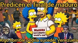 Asi predijeron Los simpson lo que pasa en venezuela-anonymous revela esto