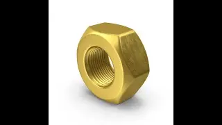 #3DDesigner Nut in 3Ds Max, Nut Modeling in 3Ds Max
