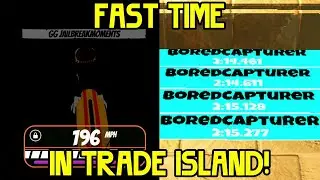 Trading Island Race Track: 2:14.461 With the VOLT (WR) - Roblox Jailbreak