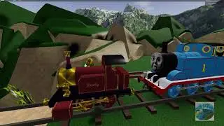 Thomas And The Magic Railroad viaduct scene Thomas and Friends Roblox!