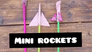 Kids video - Little Engineer Project For Kids #9 Mini Air Rocket  (Kids Learning Video)  中文翻译