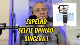 Espelho Selfie Smartphone Ulanzi Phone Clip & Flip Mirror Kit AliExpress Minhas Compras st30